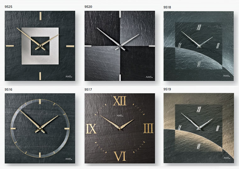 古代石の時計の復刻版、クールなスタイリッシュな石の時計です。ドイツ