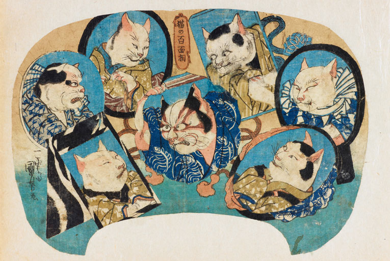 国芳の猫愛を深く堪能する、太田記念美術館 「江戸にゃんこ」展