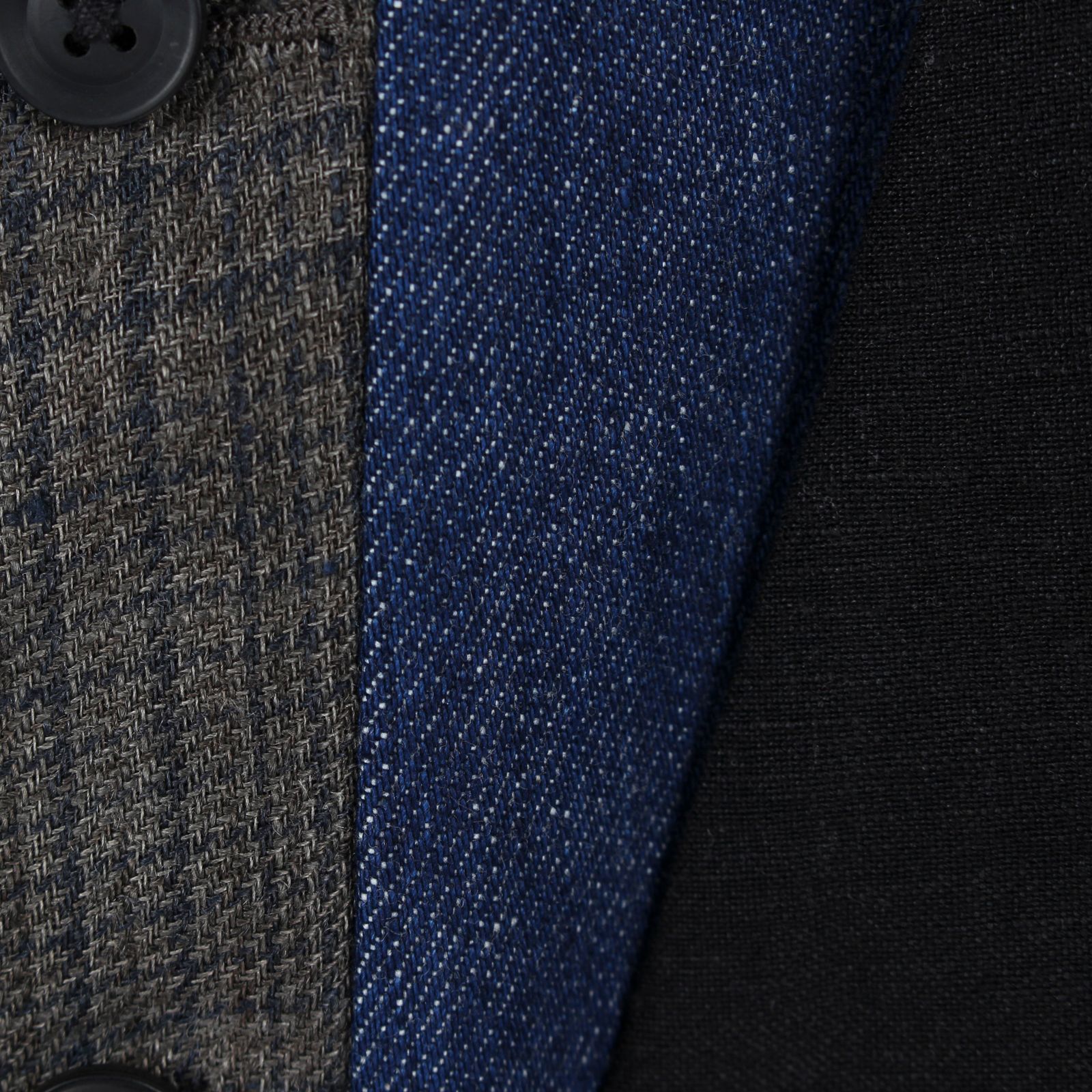 yohji yamamoto - pour homme | 身頃二重切り替えベスト (メンズ