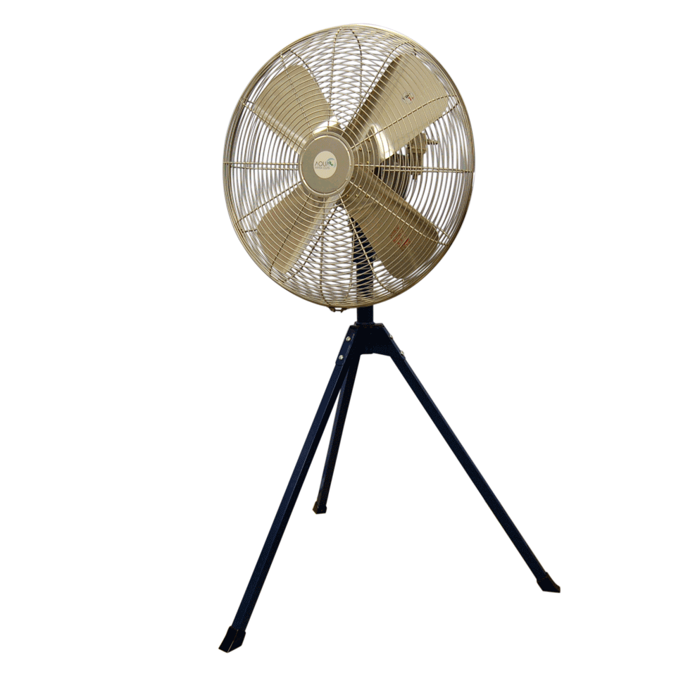 無給油エア式スタンド型工場扇・送風機（AFG-24NL） | アクアシステム