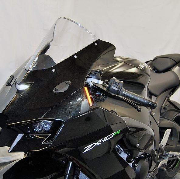 NRC製 ZX-10R (21-)用 ポリカーボネイト LEDウィンカー｜AxxL