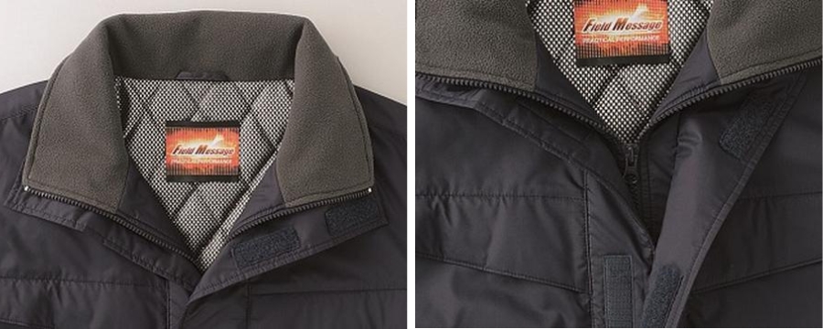 自重堂 防寒コート48443｜裏アルミで保温効果抜群・撥水加工で雨雪に