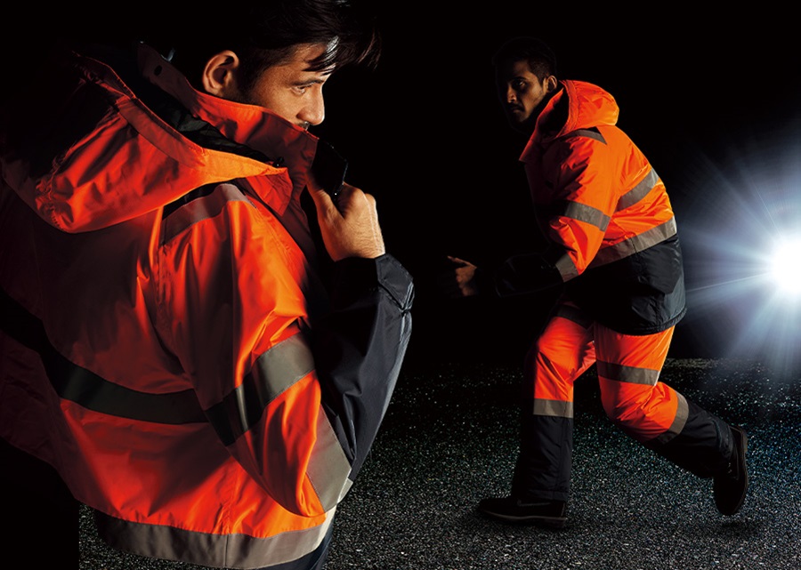 ISO20471準拠】ASAHICHO高視認性防水防寒ジャンパーE78000 | 防寒服プロ