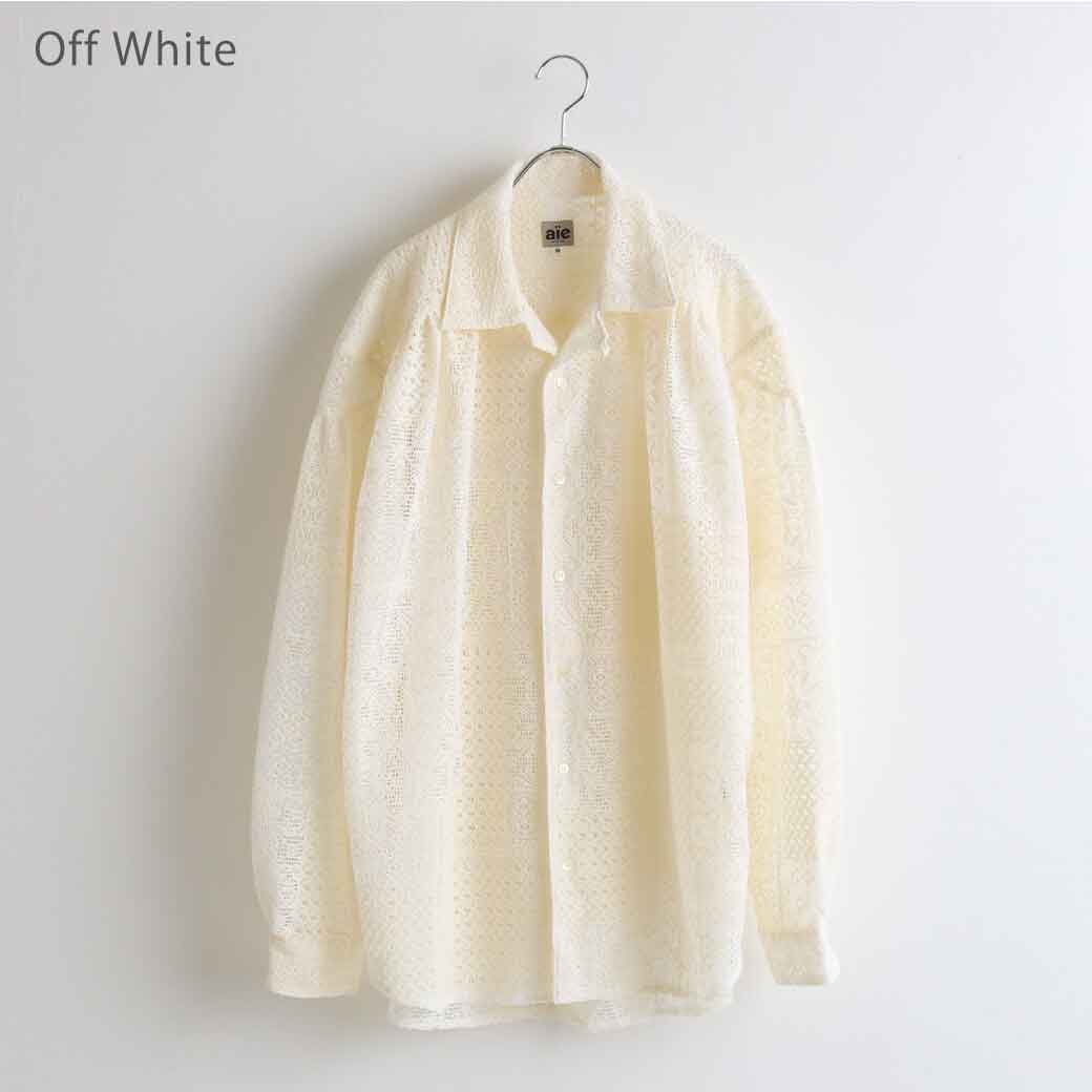 AIE エーアイイーペインター シャツ ポリ レース｜BORN FREE ONLINE SHOP