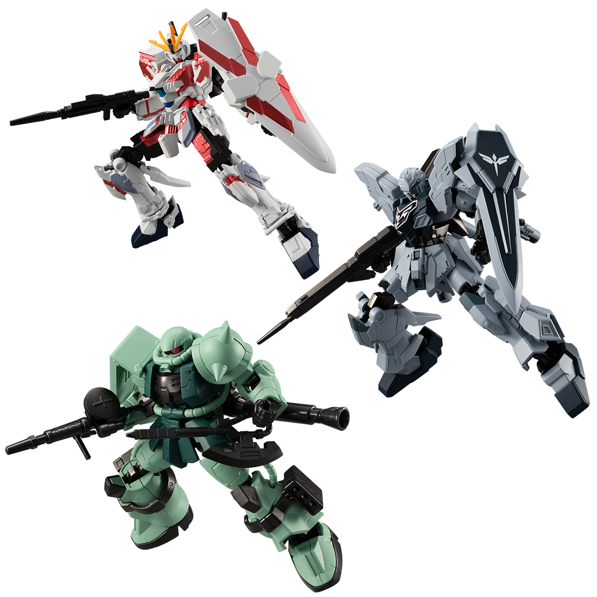 Gフレーム12.13.14 3BOX Candy Toy Review] Mobile Suit Gundam G