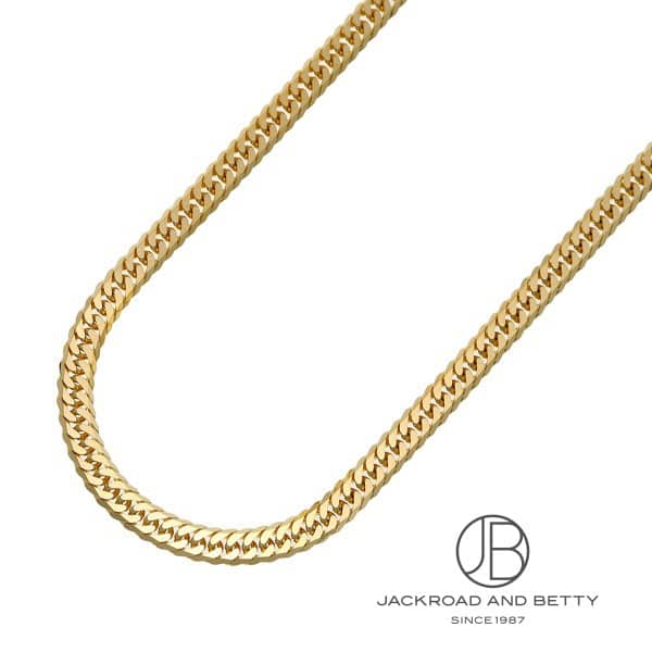 K18 6面 ダブル 33g 55cm ネックレス 造幣局刻印有り[] Kihei Gold