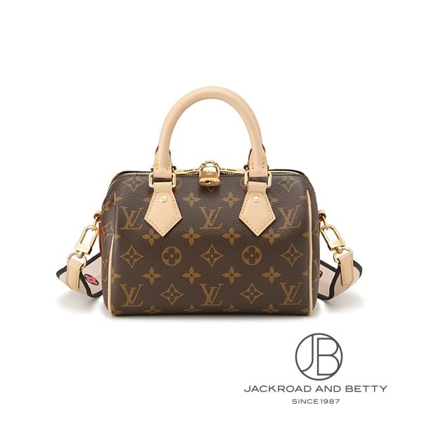 スピーディ・バンドリエール 20 モノグラム ブラウン[M46234] Speedy