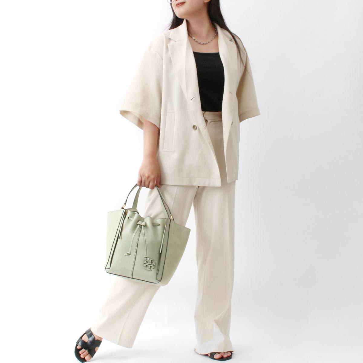 トリーバーチ トートバッグ/ドローストリングバッグ/ショルダーバッグ