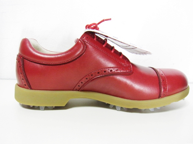 aJADE アジェイド AMANDA アマンダ ゴルフシューズ レッド レディース