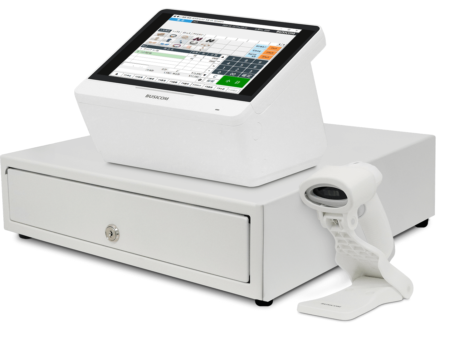 小売・専門店向け 在庫・顧客管理対応POSレジ｜ビジコム