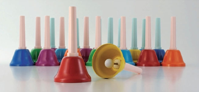 ミュージックベル（ハンドベル）の販売～ウチダ、ゼンオン【ガッキコム】