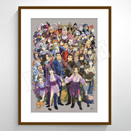 逆転裁判』歴代キャラクター大集結！塗和也氏による「シリーズ20周年