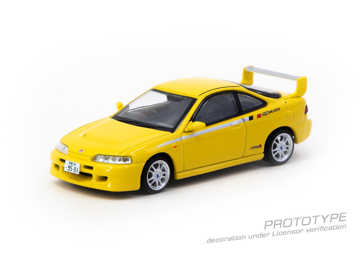 1/64 ホンダ インテグラ TYPE R DC2 無限 イエロー （TARMACWORKS T64G