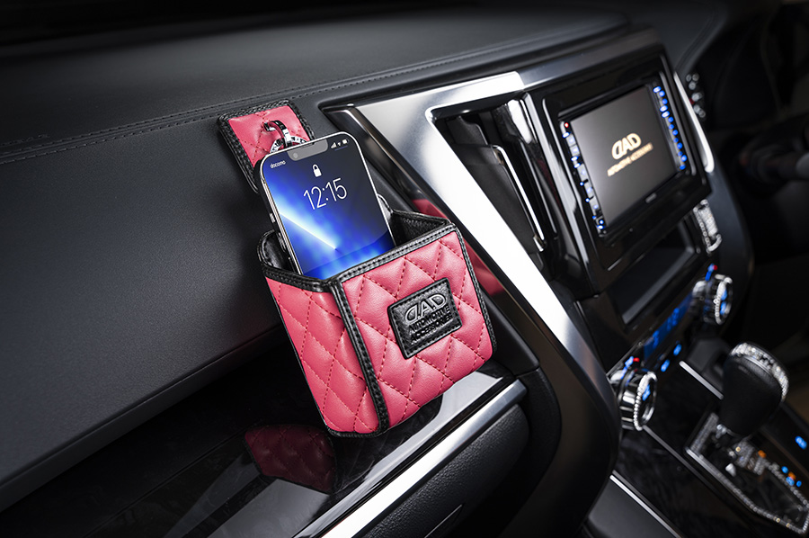 D.A.D マルチホルダー ワイド タイプ キルティングピンク【HA678-02-01