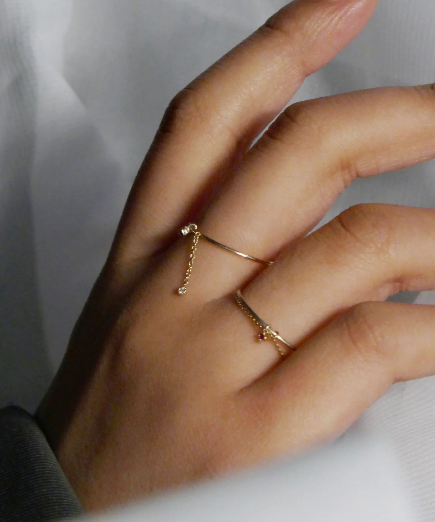 e.m. - 【即日発送可】little emblem リング /LE-AR375 (K9)(11号