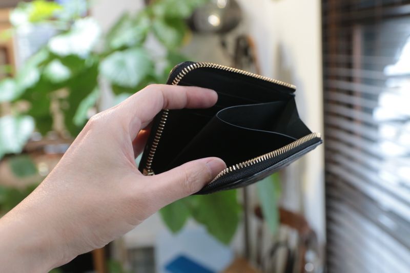 1点限りのL字ファスナーミニウォレット