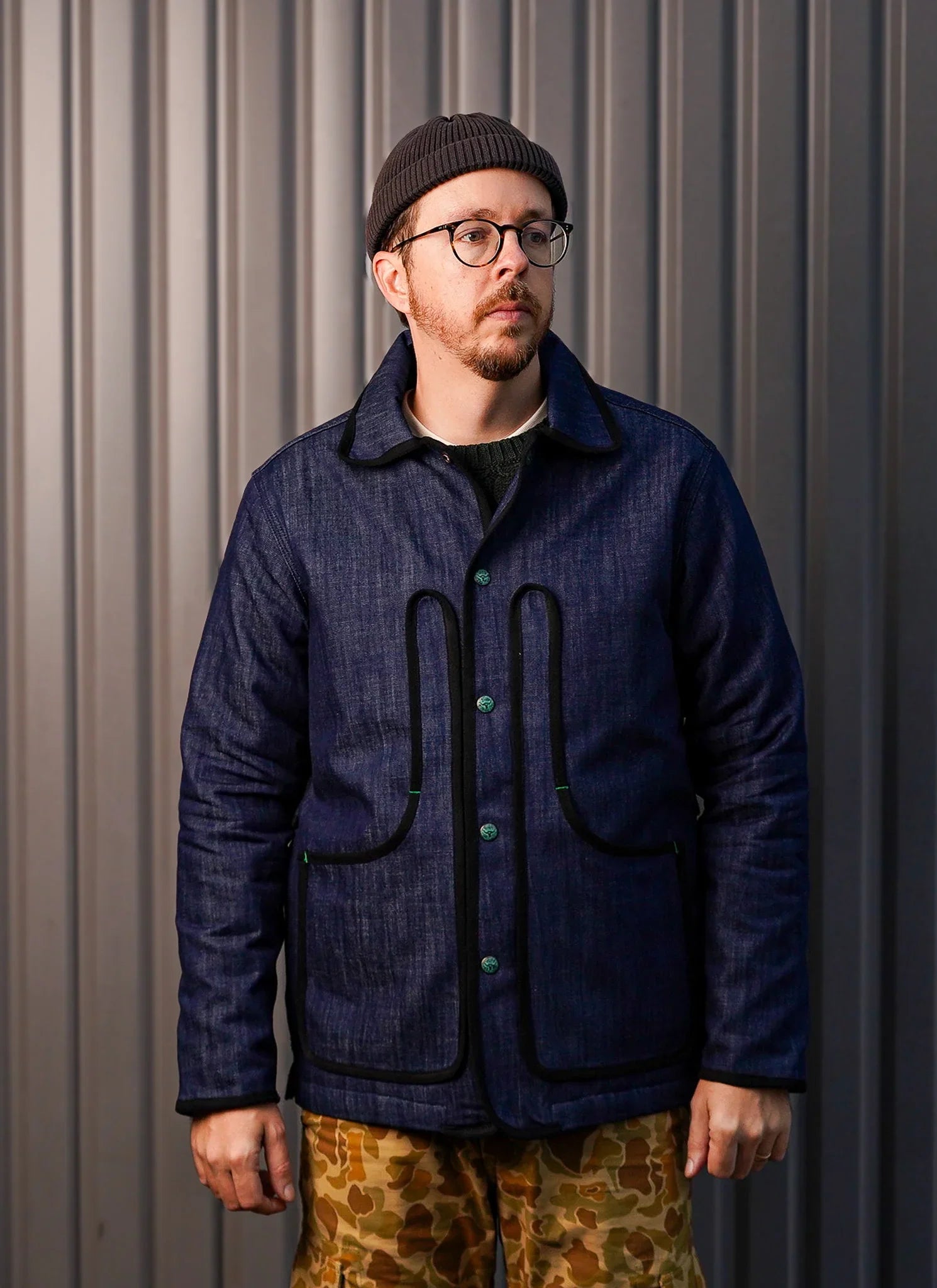 Wythe Blanket-Lined Denim Hunting Jacket – Guilty Party