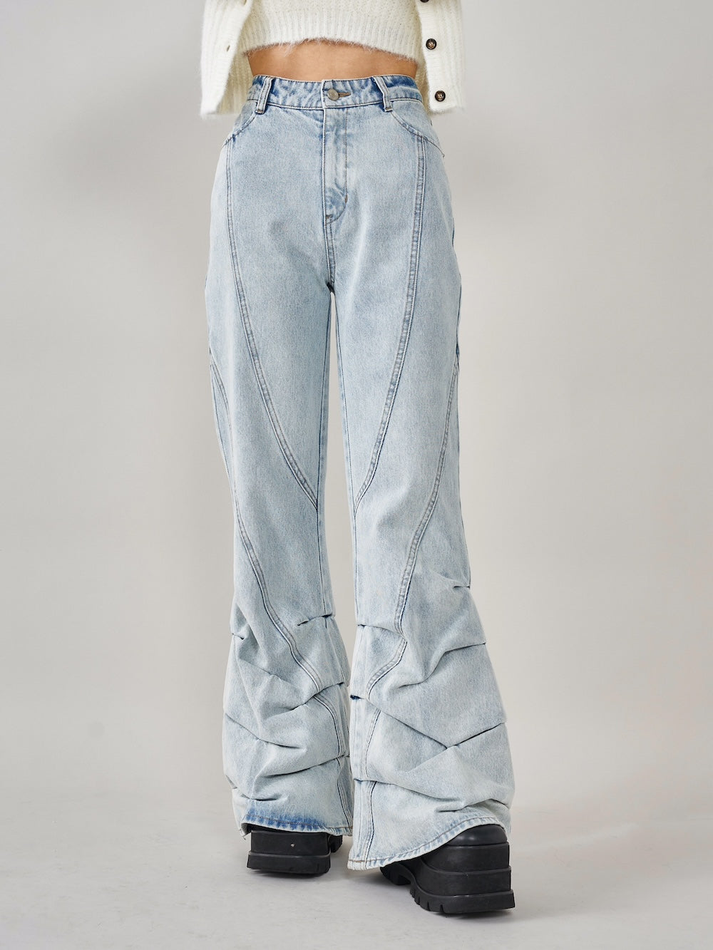 ルーズクッションデニムパンツ – Darich (ダーリッチ)