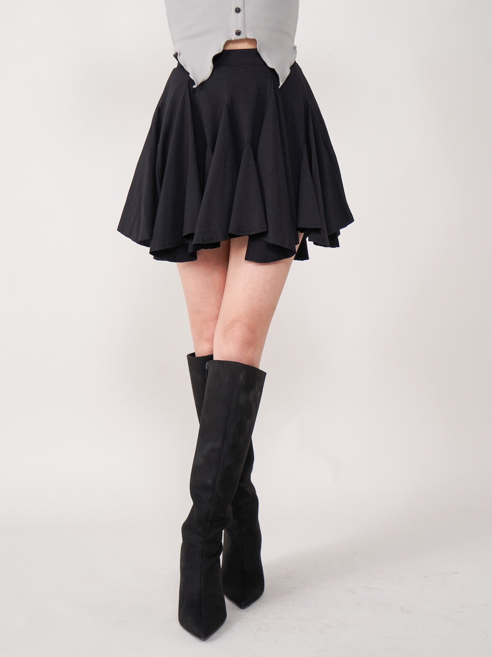 スパークルリボンアンサンブルニットトップス – Darich (ダーリッチ)