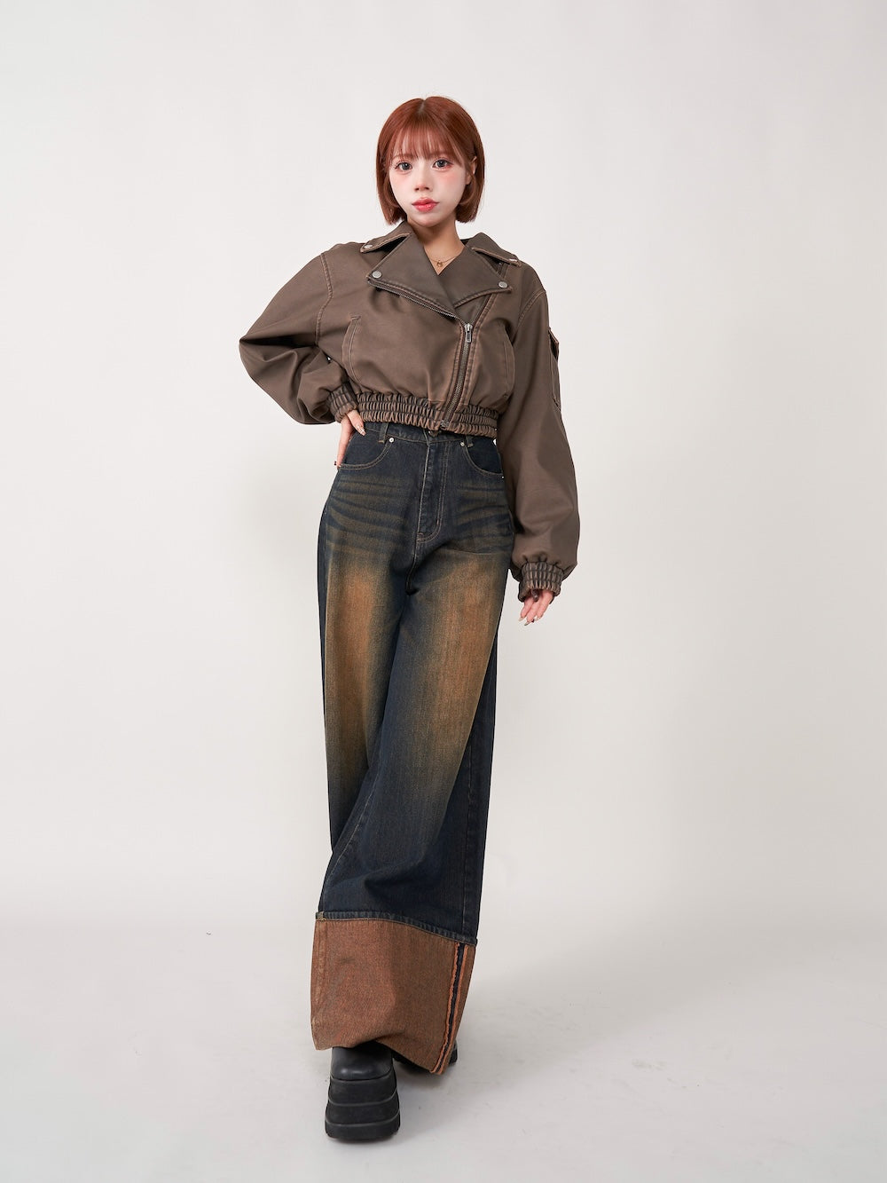 ビンテージライクワイドデニムパンツ – Darich (ダーリッチ)