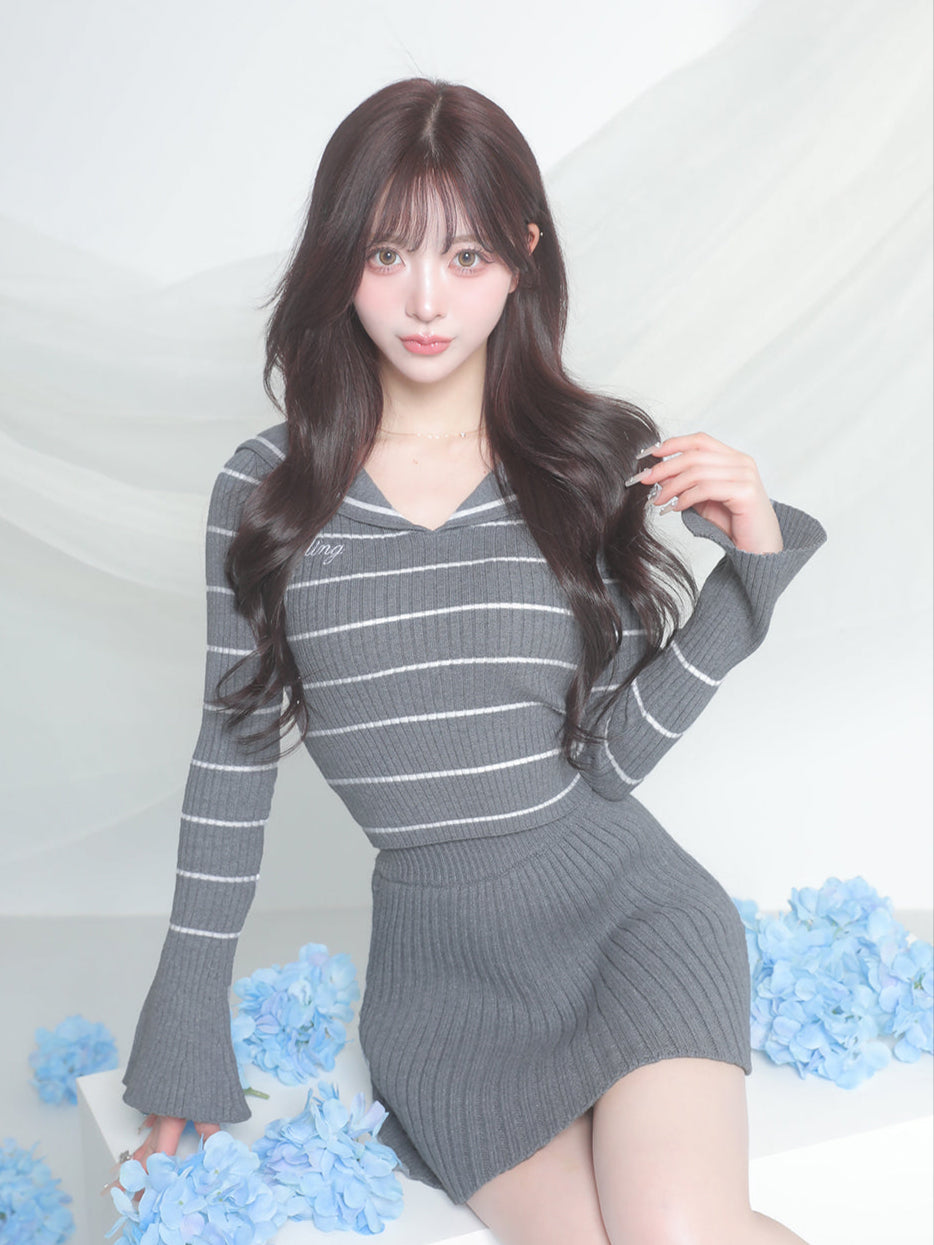 セーラーカラーニットトップス – Darich (ダーリッチ)