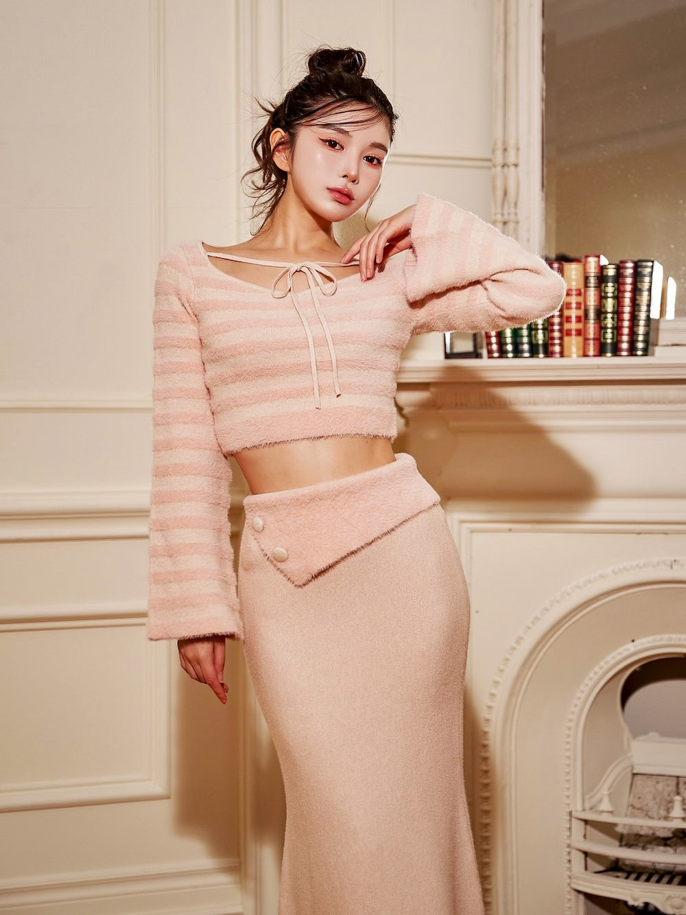 フェザーミックスニットセットアップ – Darich (ダーリッチ)