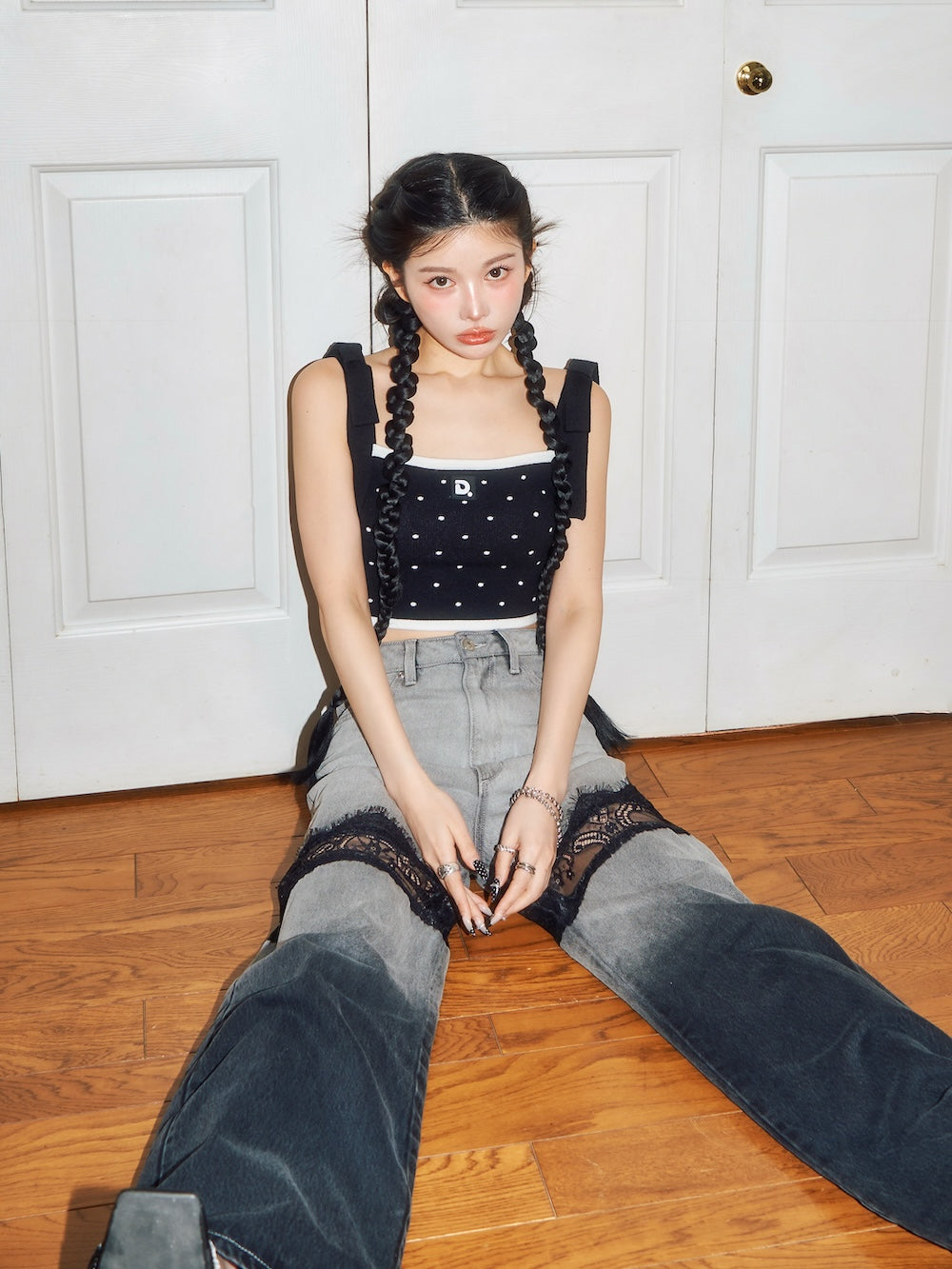 ドットリボンキャミソール – Darich (ダーリッチ)