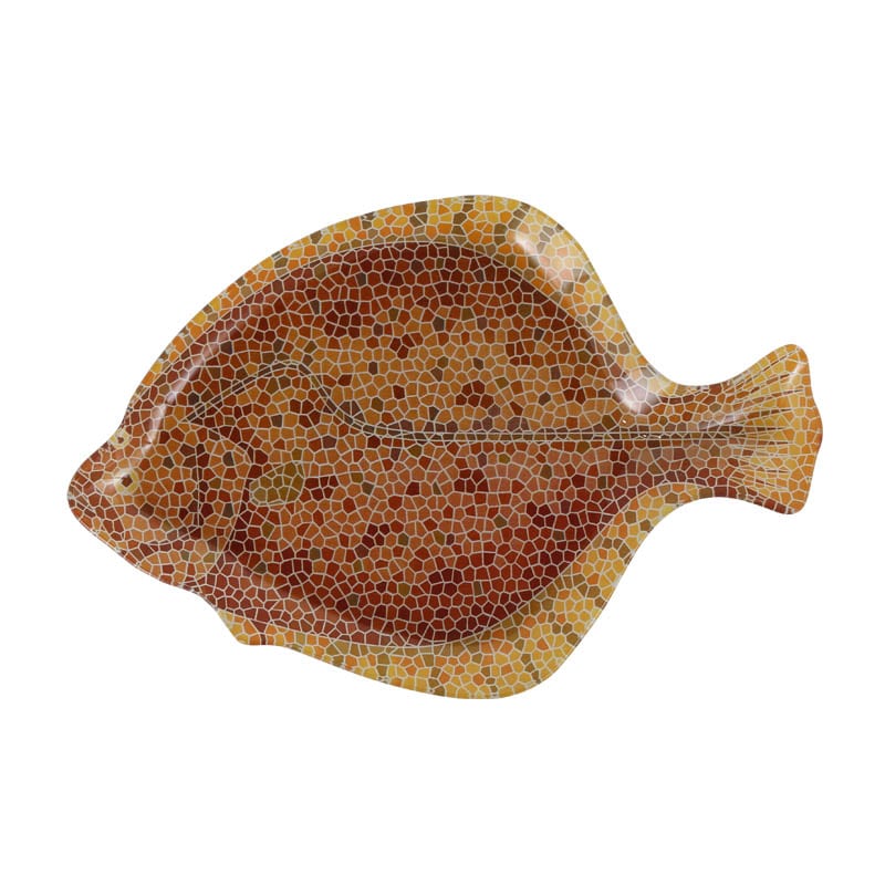 DULTON ONLINE SHOP | GLASS FISHERY PLATE FLOUNDER(FLOUNDER