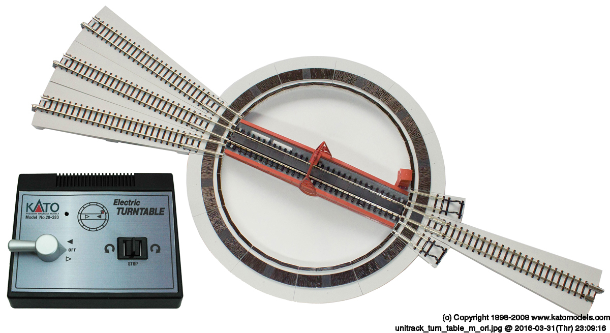 KATO 電動ターンテーブル扇形機関庫×2 フィーダーキット給炭給水キット