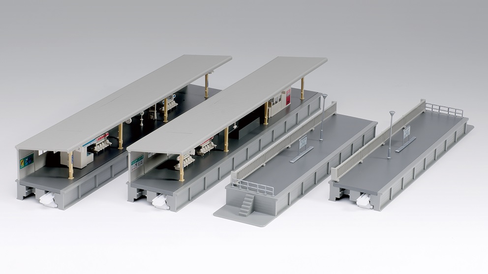 KATO鉄道模型オンラインショッピング 対向式ホームセット: □現在販売