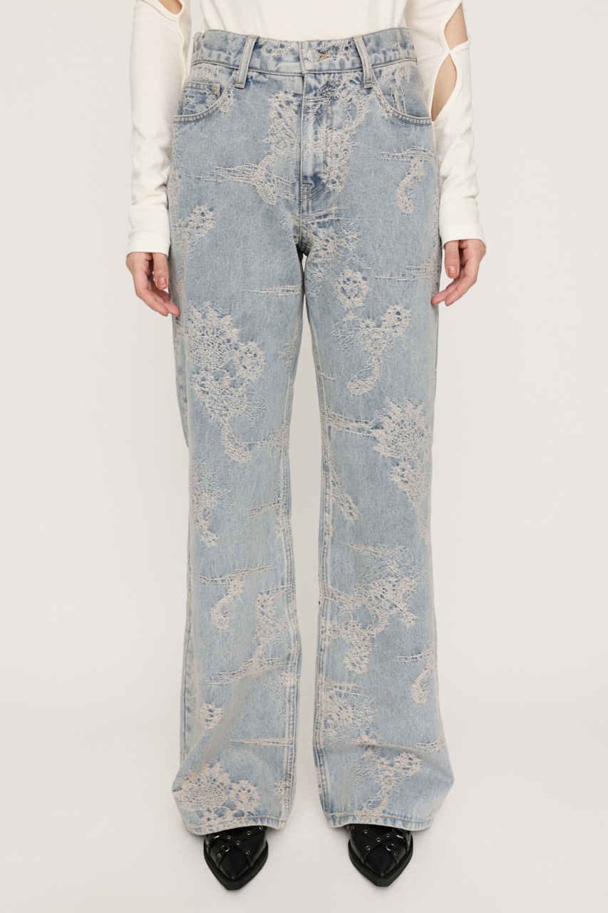 SLY | L／W JQ DENIM STRAIGHT パンツ (ストレート ) |SHEL'TTER WEBSTORE