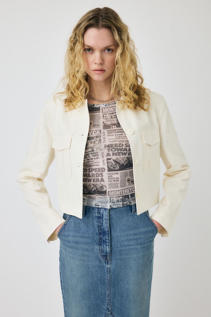 MOUSSY | MILITARY SHORT ジャケット (ジャケット ) |SHEL'TTER WEBSTORE