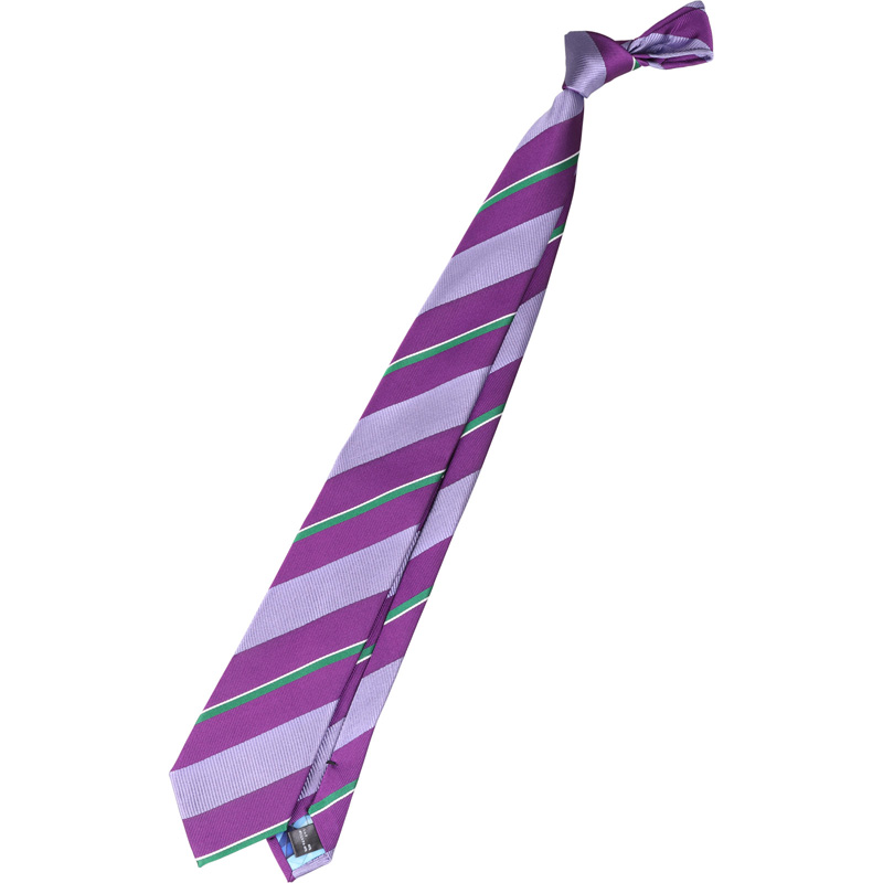 EVANGELION × KONAKA/FUTATA】シルクブレンドストライプネクタイ 7.5cm