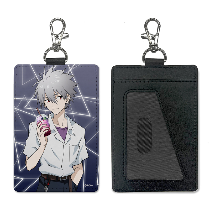 エヴァンゲリオン描きおろし渚カヲルパスケース（ナスカン付き）制服