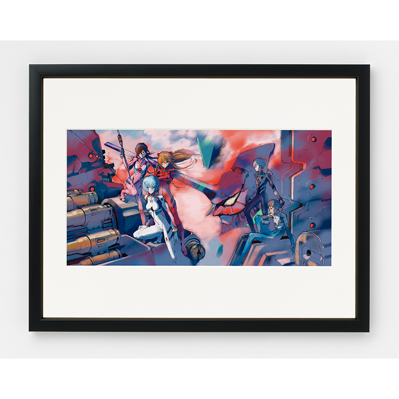 受注生産品】EVA STORE オリジナル 貞本義行 複製原画 プラグスーツのレイ