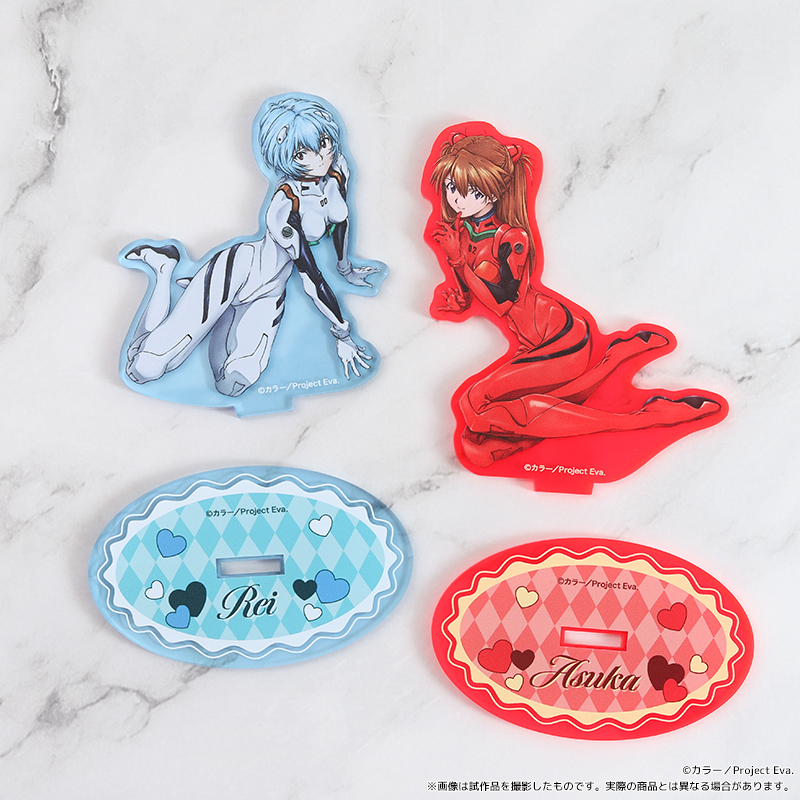 EVA STOREオリジナル カラーアクリルスタンド／綾波レイ(NEON GENESIS