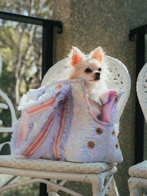 HARPER FAYE | ドッグキャリーバッグ - パステルフラワー 【公式】fafa