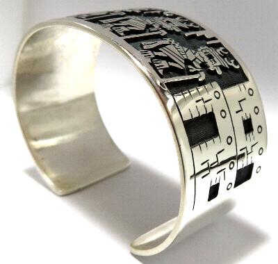 ホピ族のブレスレット・バングル 〔アメリカインディアンが創る〕