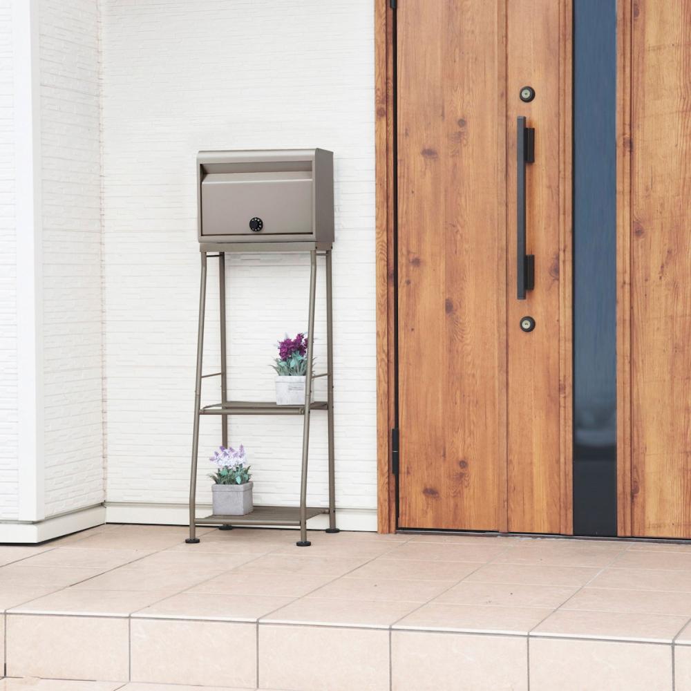 グリーンライフ ポストスタンドセット ブラック PS04FH50