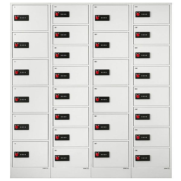 EIKO エーコー 貴重品保管庫＜数字合わせ式＞緊急解錠付 2列4段8人用