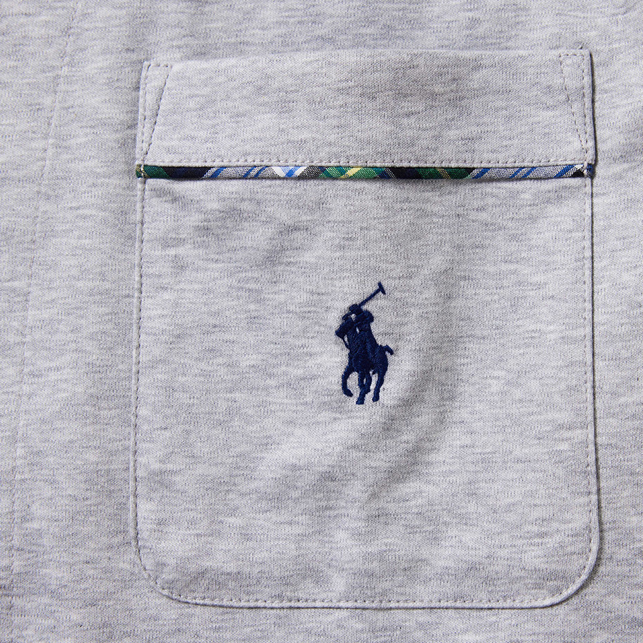 ジャージーニットパジャマ ヘザーグレー | ポロ ラルフ ローレン