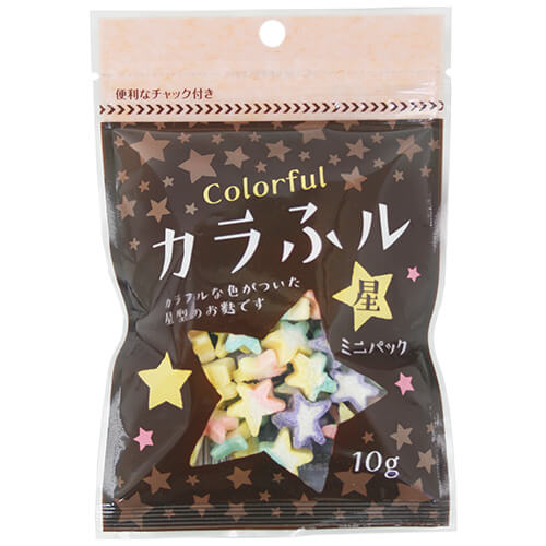 カラふル星ミニパック｜株式会社常陸屋本舗｜焼麸、麦茶等の日本伝統