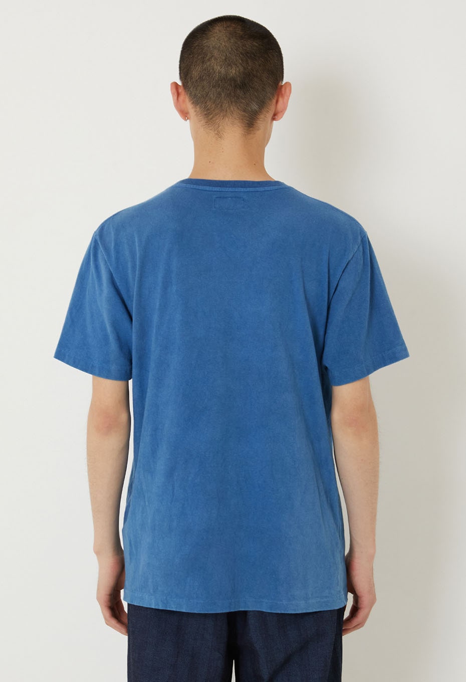 ソラサクラ インディゴショートスリーブT シャツ | BLUE BLUE JAPAN