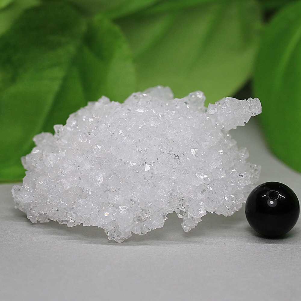 高品質]インド産ドゥルージーアポフィライトクラスター（結晶原石20.0g