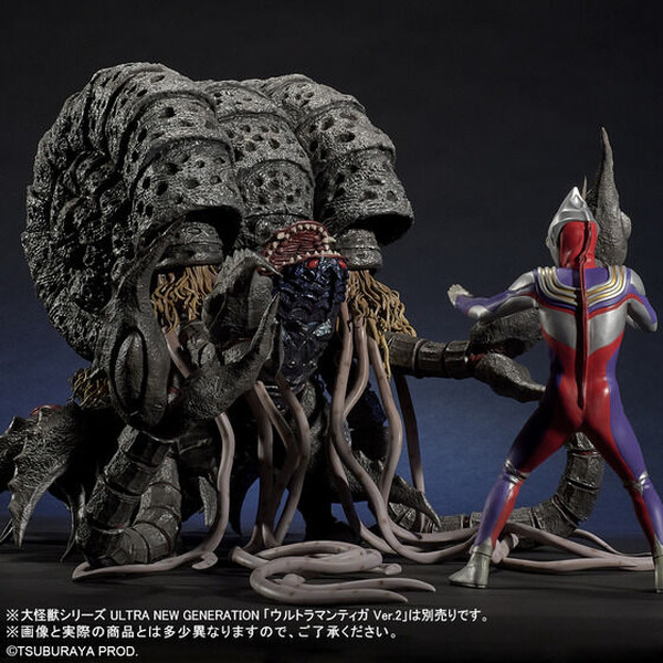 お値段もビッグ！横幅約62cmもある「ウルトラマンティガ」、最大の強敵
