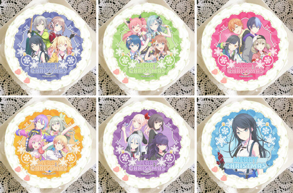プロセカ』の公式クリスマスケーキが予約受付中！デザインは全35種類