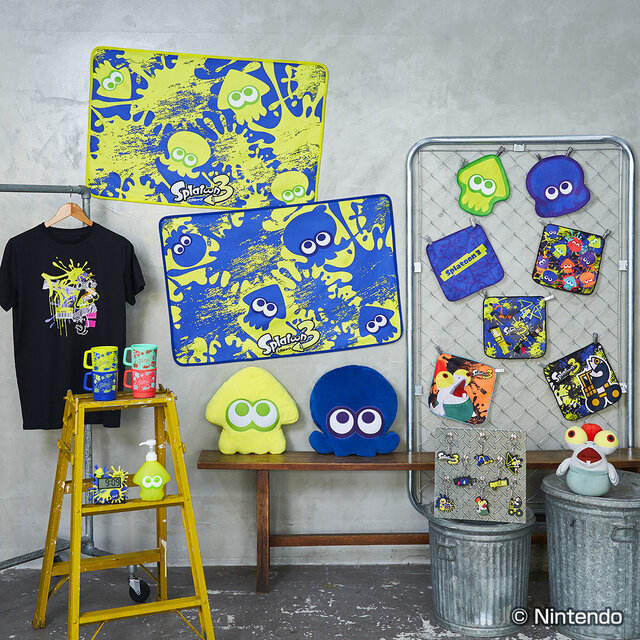一番くじ スプラトゥーン3」再販決定！イカした“イカ&タコのグッズ”全