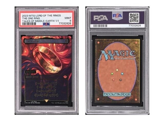 MTG』封入率0.00003%の激レアカードは、セレブミュージシャンの手に