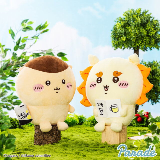 ちいかわ」お酒を嗜む「くりまんじゅう」&勉強する「シーサー」が