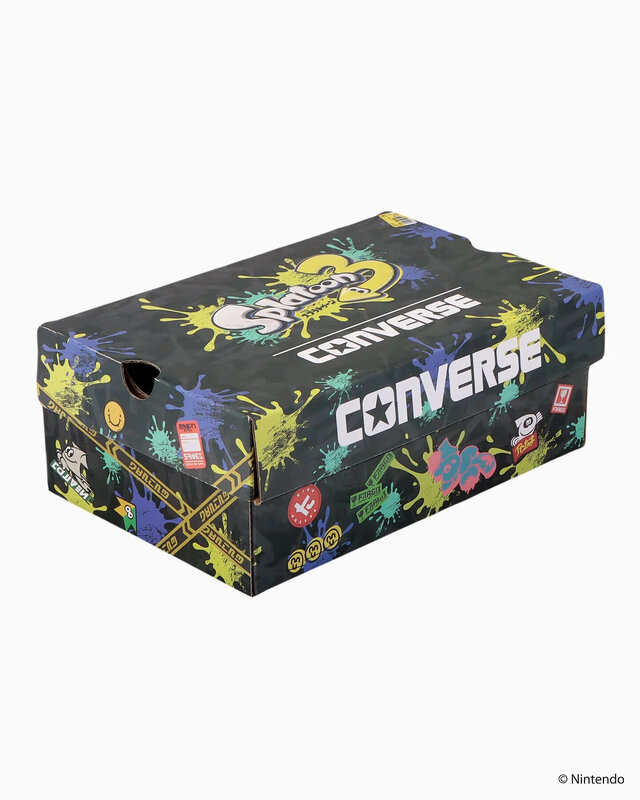 スプラ3』×「コンバース」コラボシューズがハイセンス！全7種が8月23日